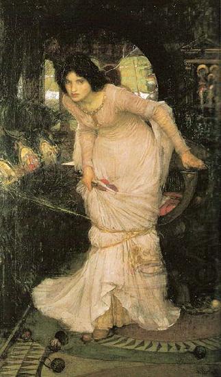 The Lady of Shalott Looking at Lancelot, John William Waterhouse